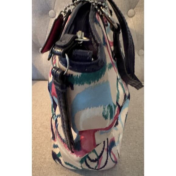 COACH IKAT MULTICOLOR LARGE TOTE C1373-F24444 - Picture 10 of 14